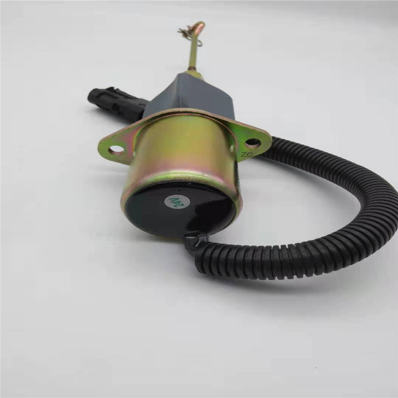 Cummins Woodwordのディーゼル機関の黒のプラグのために適したSA-3999-24停止電磁弁