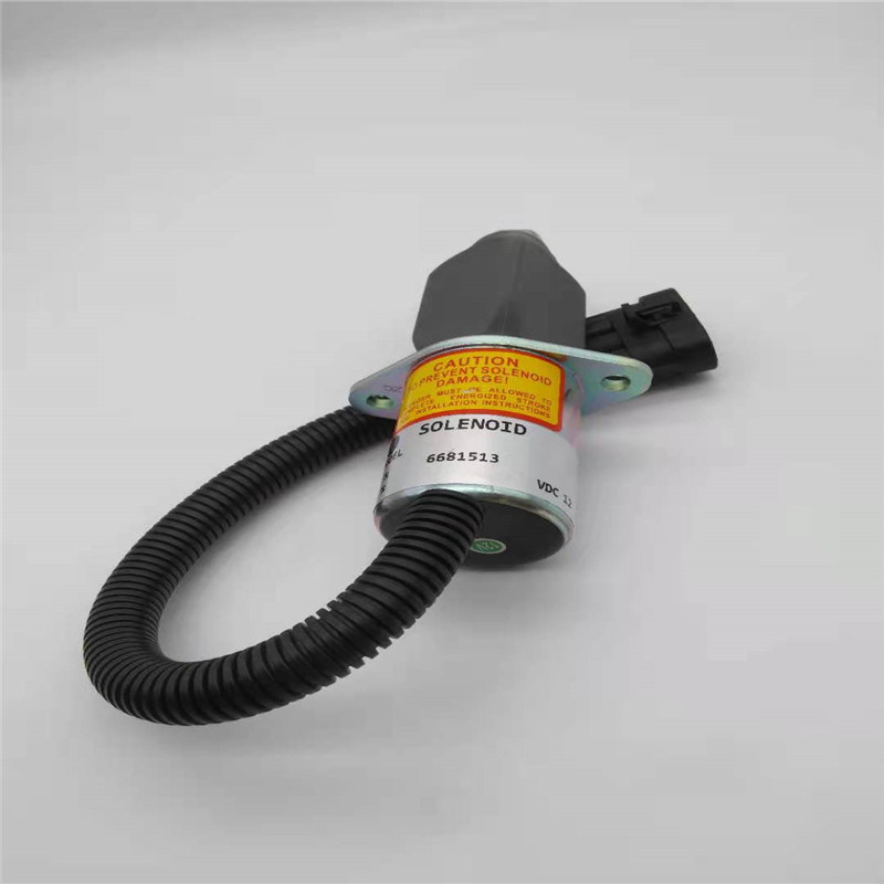 Cumminsのボブキャットのスキッドの雄牛の積込み機751のための6681513の停止電磁弁適合753 12V