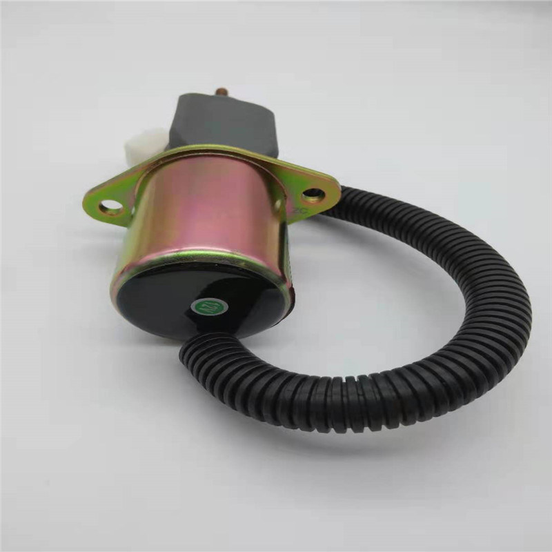 YANMARエンジン4TNE94 SA-3840T 12Vのための1753ES-12A3UC5B1S1停止電磁弁適合