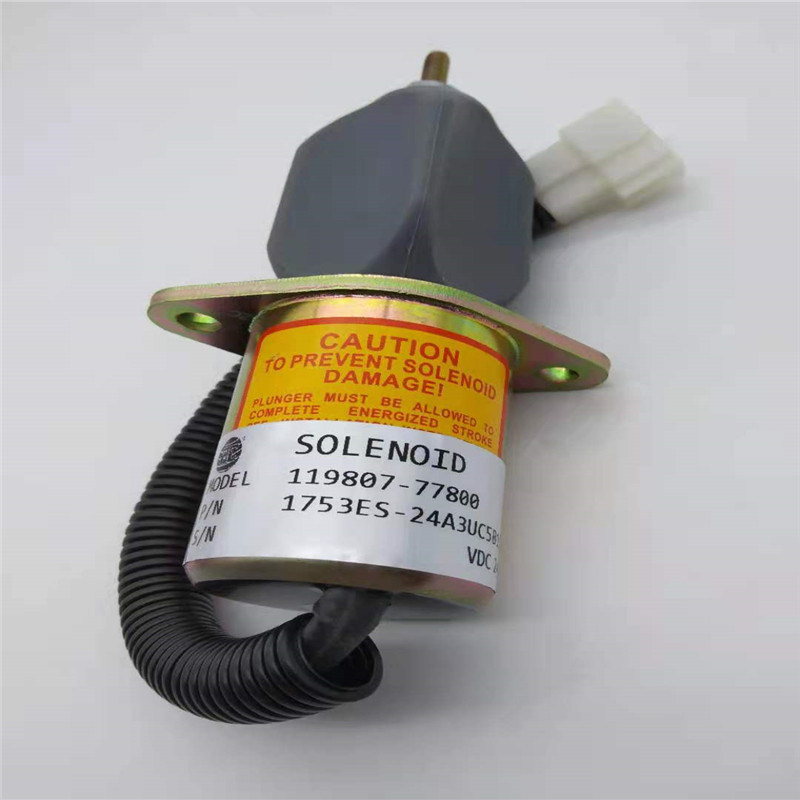 YANMAR 4TNE98/94/C88のための1753ES-24A3UC5B1S1/119807-77800停止電磁弁適合
