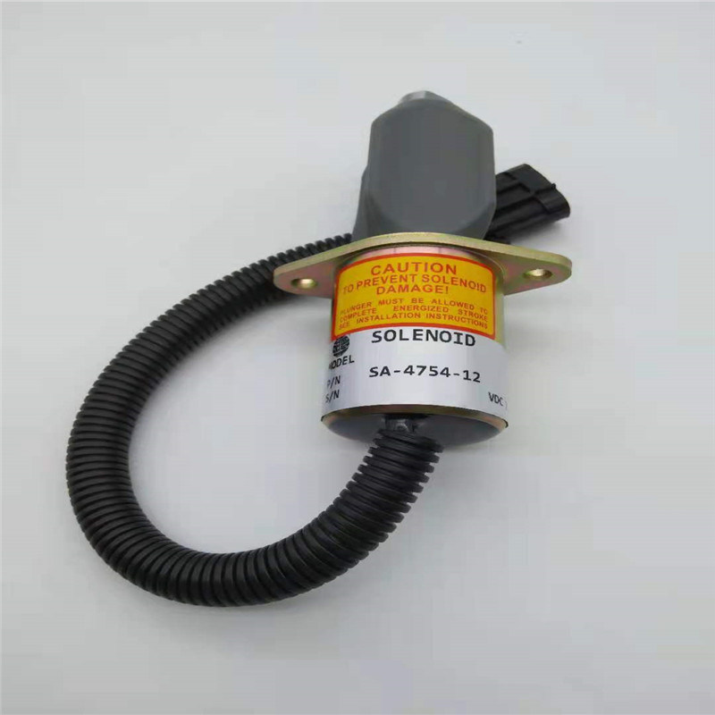 Cummins 3919422/3934171/SA-3665-12のためのSA-4754-12停止電磁弁適合