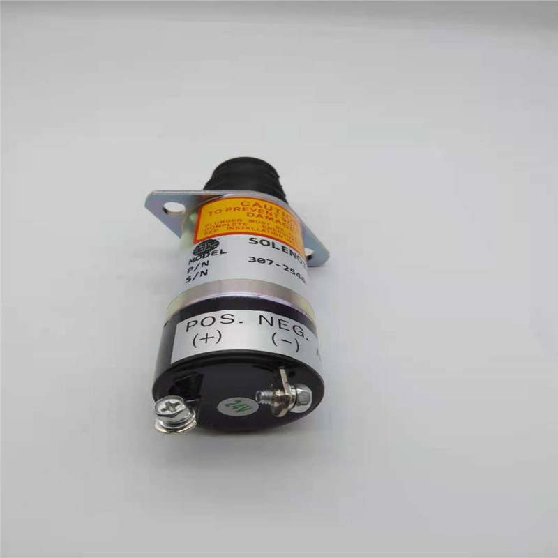 307-2546 Woodwordエンジン24Vの掘削機の予備品のための停止電磁弁適合