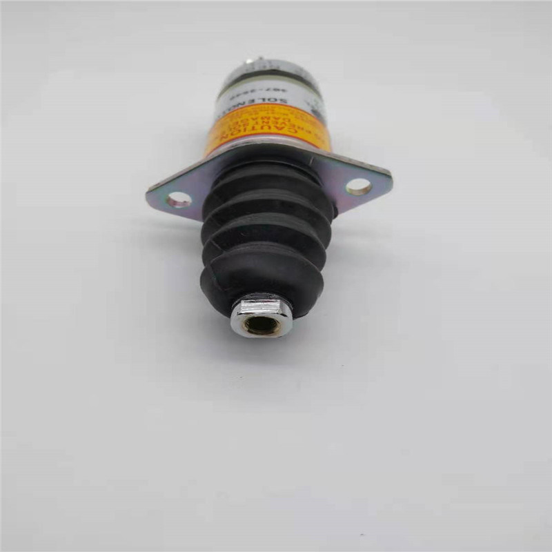 307-2546 Woodwordエンジン24Vの掘削機の予備品のための停止電磁弁適合