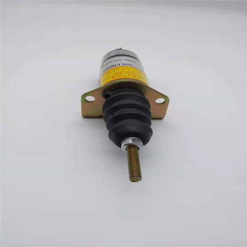 Woodward Cumminsの掘削機エンジン24Vのための1502-24C2U1B2停止電磁弁適合