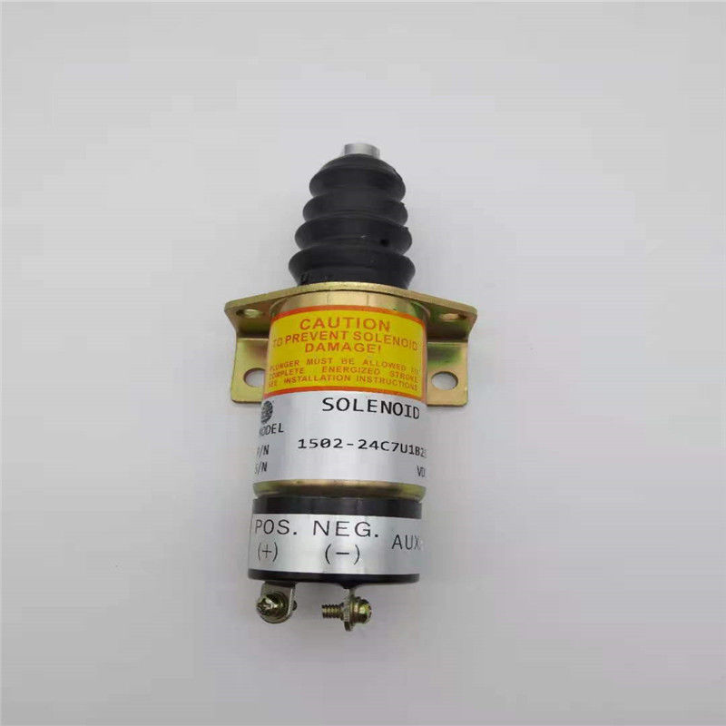 Woodwardの掘削機のエンジン部分24Vのための1502-24C7U1B2S1停止電磁弁適合