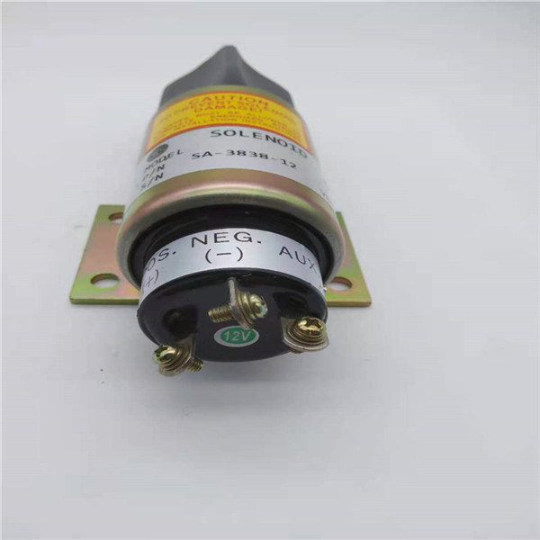 Cummins/Woodwordの掘削機12VのためのSA-3838-12 2848A256停止電磁弁適合