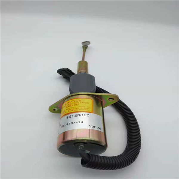 SA-4697-24停止電磁弁24VはCumminsの掘削機のディーゼル機関のために合った