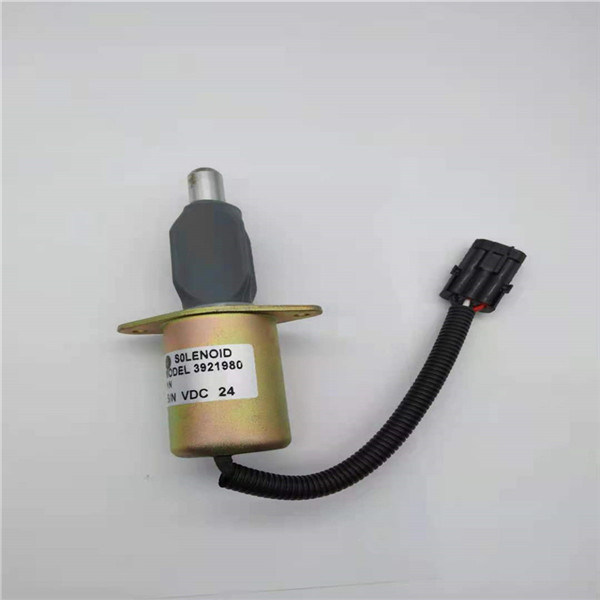 3921980 Cummins 6CTエンジン24VのためのP613-A42V12 J921980停止電磁弁適合