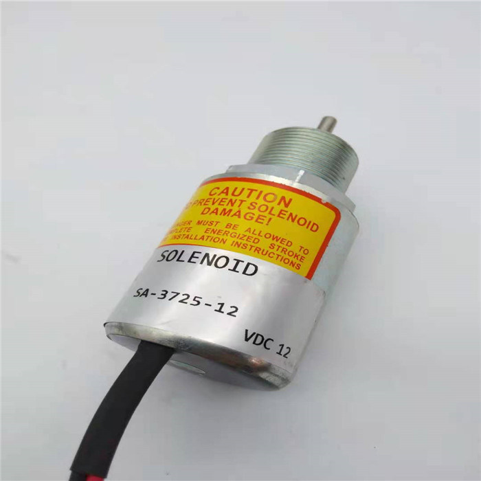 SA-3725-12三菱S4L S3L L3Eエンジンのためのディーゼル止められたソレノイド適合