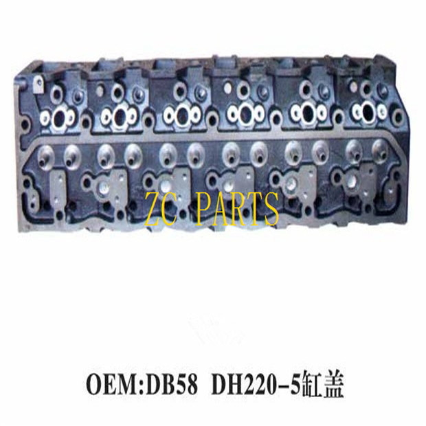 掘削機DH220-5 DB58のディーゼル シリンダー ヘッドのための適合1-11110600-3