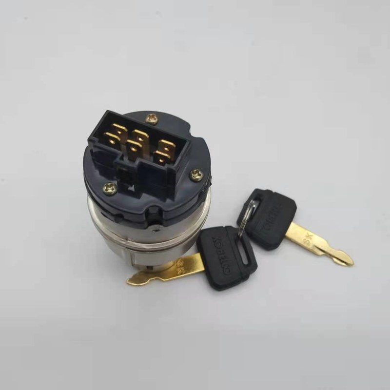 YN50S00026F1電気点火スイッチ適合の掘削機SK-8 SK200-8 KOBELCOの点火スイッチ