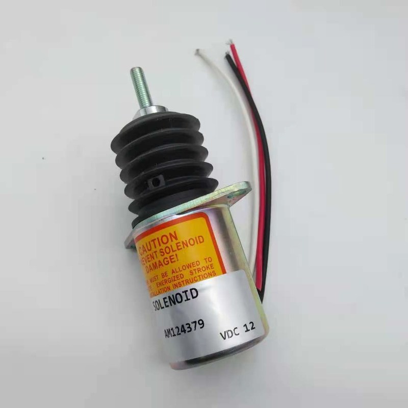 John Deere 455 F915 F925 F935 F1145エンジンYanmar 3TNE78のためのAM124379 P610-A5V 12V停止電磁弁