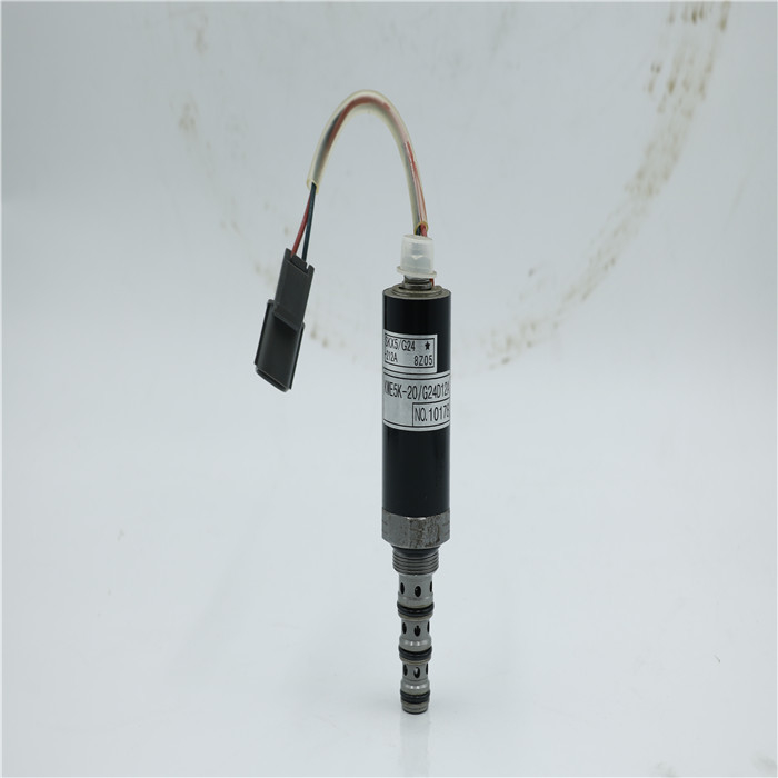 KWE5K-20 G24D12Aの掘削機の電気部品の比例した油圧ポンプの電磁弁はSK200-5 SK100-5に合う